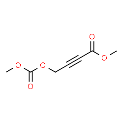 ChemSpider 2D Image | Methyl 4-[(methoxycarbonyl)oxy]-2-butynoate | C7H8O5