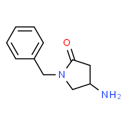 ChemSpider 2D Image | 4-Amino-1-benzyl-2-pyrrolidinone | C11H14N2O