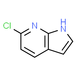 ChemSpider 2D Image | 6-CHLORO-1H-PYRROLO[2,3-B]PYRIDINE | C7H5ClN2