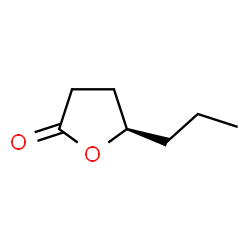 ChemSpider 2D Image | (5R)-5-Propyldihydro-2(3H)-furanone | C7H12O2