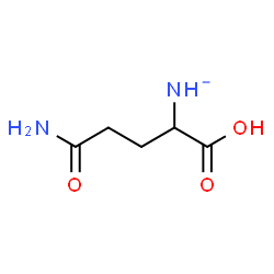 ChemSpider 2D Image | (4-Amino-1-carboxy-4-oxobutyl)azanide | C5H9N2O3