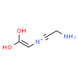 ChemSpider 2D Image | N-(2-Aminoethylidyne)-2,2-dihydroxyethenaminium | C4H7N2O2
