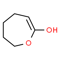ChemSpider 2D Image | 4,5,6,7-Tetrahydro-2-oxepinol | C6H10O2