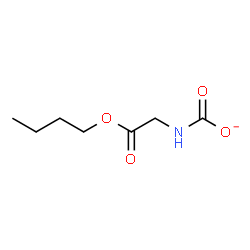 ChemSpider 2D Image | Butyl N-carboxylatoglycinate | C7H12NO4