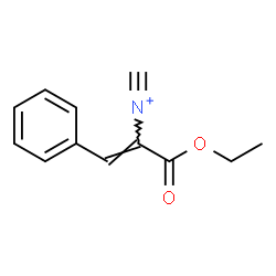 ChemSpider 2D Image | (1Z)-3-Ethoxy-N-methylidyne-3-oxo-1-phenyl-1-propen-2-aminium | C12H12NO2