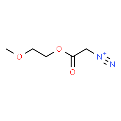 ChemSpider 2D Image | 2-(2-Methoxyethoxy)-2-oxoethanediazonium | C5H9N2O3