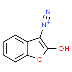 ChemSpider 2D Image | 2-Hydroxy-1-benzofuran-3-diazonium | C8H5N2O2