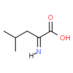 ChemSpider 2D Image | (2E)-2-Imino-4-methylpentanoic acid | C6H11NO2