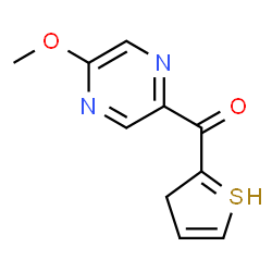 ChemSpider 2D Image | (5-methoxypyrazin-2-yl)-(3H-thiophen-2-yl)methanone | C10H9N2O2S