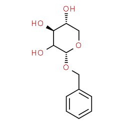ChemSpider 2D Image | Benzyl (2xi)-alpha-D-threo-pentopyranoside | C12H16O5