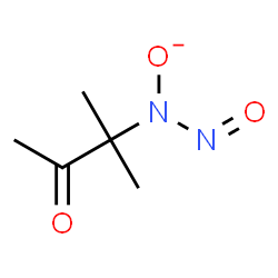 ChemSpider 2D Image | 1-(2-Methyl-3-oxo-2-butanyl)-2-oxohydrazinolate | C5H9N2O3
