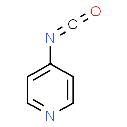 ChemSpider 2D Image | 4-Isocyanatopyridine | C6H4N2O