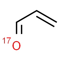 ChemSpider 2D Image | 2-Propen(~17~O)al | C3H417O