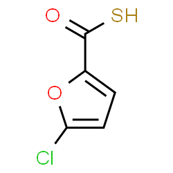 ChemSpider 2D Image | 5-Chloro-2-furancarbothioic S-acid | C5H3ClO2S