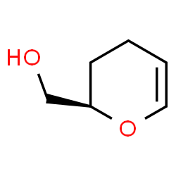 ChemSpider 2D Image | (2R)-3,4-Dihydro-2H-pyran-2-ylmethanol | C6H10O2