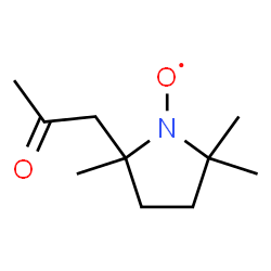 ChemSpider 2D Image | [2,2,5-Trimethyl-5-(2-oxopropyl)-1-pyrrolidinyl]oxidanyl | C10H18NO2