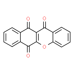 ChemSpider 2D Image | 11H-Benzo[b]xanthene-6,11,12-trione | C17H8O4