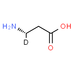 ChemSpider 2D Image | (3S)-beta-(3-~2~H_1_)Alanine | C3H6DNO2