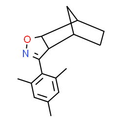 ChemSpider 2D Image | 5-Mesityl-3-oxa-4-azatricyclo[5.2.1.0~2,6~]dec-4-ene | C17H21NO