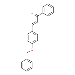 ChemSpider 2D Image | (2E)-3-[4-(Benzyloxy)phenyl]-1-phenyl-2-propen-1-one | C22H18O2