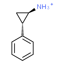 ChemSpider 2D Image | (1R,2S)-2-Phenylcyclopropanaminium | C9H12N