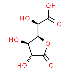ChemSpider 2D Image | L-Idaro-1,4-lactone | C6H8O7