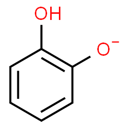 ChemSpider 2D Image | 2-Hydroxyphenolate | C6H5O2
