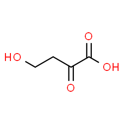 ChemSpider 2D Image | 4-Hydroxy-2-oxobutanoic acid | C4H6O4