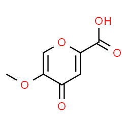 ChemSpider 2D Image | 5-Methoxy-4-oxo-4H-pyran-2-carboxylic acid | C7H6O5
