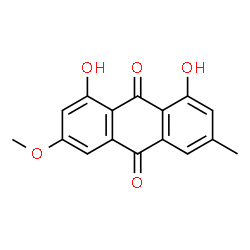 ChemSpider 2D Image | Parietin | C16H12O5