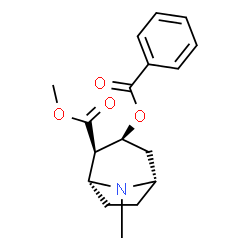 ChemSpider 2D Image | Cocaine | C17H21NO4