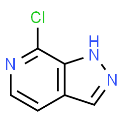 ChemSpider 2D Image | 7-Chloro-1H-pyrazolo[3,4-c]pyridine | C6H4ClN3