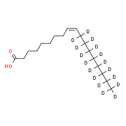 ChemSpider 2D Image | Oleic Acid-d17 | C18H17D17O2