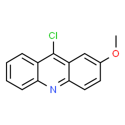 ChemSpider 2D Image | 9-Chloro-2-methoxyacridine | C14H10ClNO