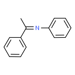 ChemSpider 2D Image | N,1-Diphenylethanimine | C14H13N