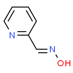 ChemSpider 2D Image | Pyridine-2-aldoxime | C6H6N2O