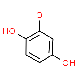 ChemSpider 2D Image | 4-Hydroxycatechol | C6H6O3