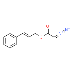ChemSpider 2D Image | (2E)-3-Phenyl-2-propen-1-yl diazoacetate | C11H10N2O2