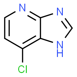 ChemSpider 2D Image | 7-chloro-1H-imidazo[4,5-b]pyridine | C6H4ClN3