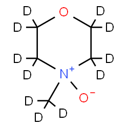 ChemSpider 2D Image | 4-(~2~H_3_)Methyl(~2~H_8_)morpholine 4-oxide | C5D11NO2