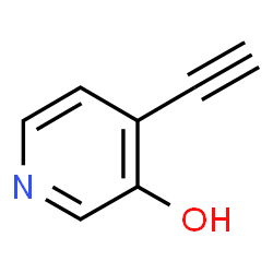 ChemSpider 2D Image | 4-Ethynyl-3-pyridinol | C7H5NO