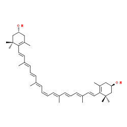 ChemSpider 2D Image | 15-cis-Zeaxanthin | C40H56O2