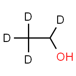 ChemSpider 2D Image | ETHANOL-1,2,2,2-D4 | C2H2D4O