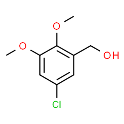 ChemSpider 2D Image | (5-Chloro-2,3-dimethoxyphenyl)methanol | C9H11ClO3