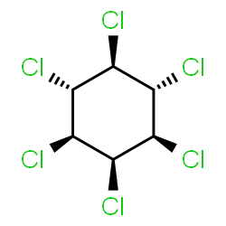 ChemSpider 2D Image | .delta.-Hexachlorocyclohexane | C6H6Cl6