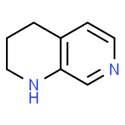 ChemSpider 2D Image | 1,2,3,4-Tetrahydro-1,7-naphthyridine | C8H10N2