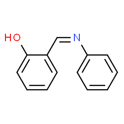 ChemSpider 2D Image | 2-[(Z)-(Phenylimino)methyl]phenol | C13H11NO