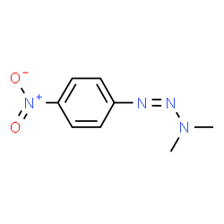 ChemSpider 2D Image | 3,3-Dimethyl-1-(4-nitrophenyl)-1-triazene | C8H10N4O2
