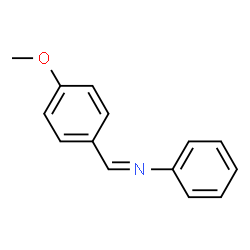 ChemSpider 2D Image | N-p-Anisylideneaniline | C14H13NO