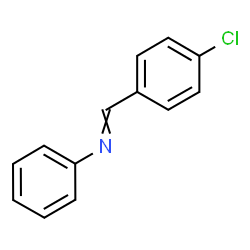 ChemSpider 2D Image | 1-(4-chlorophenyl)-N-phenylmethanimine | C13H10ClN